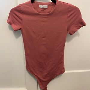 Pink Babaton bodysuit